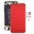 6 in 1 for iPhone 6 (Back Cover + Card Tray + Volume Control Key + Power Button + Mute Switch Vibrator Key + Sign) Full Assembly Housing Cover(Red)