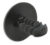 DELOCK Πλαστική τάπα 60188 για κάλυψη οπών, 8.7×9.6mm, μαύρη, 10τμχ