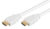 GOOBAY καλώδιο HDMI 2.0 61020 με Ethernet, 4K/60Hz, 18 Gbps, 2m, λευκό