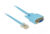 DELOCK Καλώδιο Serial RS-232 DB9 female σε RJ45 male, 1m, μπλε