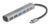 DELOCK USB hub 64232, 6x θυρών, 10Gbps, USB-C σύνδεση, γκρι