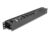 DELOCK cable management 67021 για rack 19″/1U, 2 ανοίγματα, πλαστικό, μαύρο