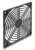 DELOCK σχάρα για 120mm ανεμιστήρα 67664, πλαστική, μαύρη