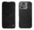 NILLKIN θήκη Qin Prop Leather για iPhone 16 Pro, δερμάτινη, μαύρη