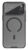 NILLKIN θήκη CamShield Prop Magnetic για Apple iPhone 17 Pro Max, διάφανη/μαύρη