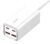 LDNIO σταθμός φόρτισης A4610C, 2x USB-C & 2x USB, 65W, PD/QC, λευκός