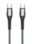 LDNIO καλώδιο USB-C σε USB-C LC101, 65W PD, 1m, γκρι