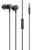 LDNIO earphones με μικρόφωνο HP04, 3.5mm σύνδεση, Φ10mm, 1.2m, γκρι