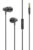 LDNIO earphones με μικρόφωνο HP05, 3.5mm σύνδεση, Φ10mm, 1.2m, γκρι