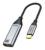 CABLETIME αντάπτορας USB-C σε HDMI CT-C160-PU31-CMHDFN1, 4K/60Hz, 0.15m, μαύρος
