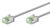 GOOBAY καλώδιο δικτύου 74349, CAT 8.1 U/FTP, ultra slim, copper, 40Gbps, 5m, γκρι