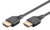 GOOBAY καλώδιο HDMI 75299 με Ethernet, slim, 8K/60Hz, 48 Gbps, 2m, μαύρο