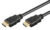 GOOBAY καλώδιο HDMI 80096 με Ethernet, soft, 4K/60Hz, 18 Gbps, 0.5m, μαύρο