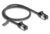 DELOCK καλώδιο δικτύου 80182, CAT 8.1 U/FTP, 40Gbps, εύκαμπτο, 0.50m, μαύρο