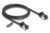 DELOCK καλώδιο δικτύου 80183, CAT 8.1 U/FTP, 40Gbps, εύκαμπτο, 1m, μαύρο