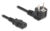 DELOCK καλώδιο τροφοδοσίας 81299, 3x 0.75mm², 1m, μαύρο