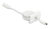 DELOCK module καλώδιο τροφοδοσίας Easy 45 81377, ανασυρόμενο 50cm, λευκό