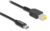 DELOCK καλώδιο τροφοδοσίας laptop 87970, USB-C σε Lenovo 11×4.5mm, 1.5m, μαύρο