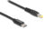 DELOCK καλώδιο τροφοδοσίας 87978, USB-C σε 5.5×2.5mm, 1.5m, μαύρο