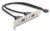 DELOCK κάρτα επέκτασης USB 9pin σε 2x USB 2.0 91800, 480Mbps