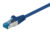 GOOBAY καλώδιο δικτύου 93677, CAT 6A S/FTP (PiMF), Copper, 1m, μπλε