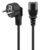 GOOBAY καλώδιο τροφοδοσίας 95142, 3G 1.00mm², 3m, μαύρο