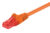 GOOBAY καλώδιο δικτύου 95253, CAT 6 U/UTP, CCA, 250MHz, 0.25m, πορτοκαλί