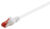 GOOBAY καλώδιο δικτύου 95481, CAT 6 S/FTP (PiMF), CCA, 1m, λευκό