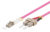 GOOBAY καλώδιο οπτικής ίνας LC-UPC σε SC-UPC 95943, Multimode OM4, 1m, βιολετί