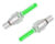 Καπάκι βαλβίδας ποδηλάτου BIKE-0030, LED, 6.5cm, 2τμχ, πράσινο