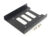 POWERTECH tray 3.5″ για 2.5″ HDD/SSD BRAT-001, μεταλλικό, μαύρο