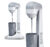 BRUNO φραπεδιέρα επιτραπέζια BRN-0182 100W με δοχείο 450ml, λευκή-γκρι