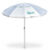 BRUNO ομπρέλα παραλίας αλουμινίου SOL-BAY BRN-0287, 2.2m, UPF 50+, σκελετός Fiberglass, ρυθμιζόμενη