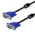 POWERTECH Καλώδιο VGA M-M CAB-G033, Full HD, 2x ferrites, 1.5m, μαύρο
