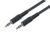POWERTECH καλώδιο stereo 3.5mm CAB-J008, AUX, nickel plated, 5m, μαύρο
