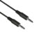 POWERTECH καλώδιο ήχου 3.5mm CAB-J057, AUX, nickel plated, 10m, μαύρο
