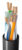 POWERTECH καλώδιο δικτύου CAB-N294, Cat 6 U/UTP, CCA, 24AWG, 305m, μαύρο
