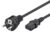 POWERTECH καλώδιο τροφοδοσίας CAB-P006, 3x 1mm², cooper, 1.5m, μαύρο