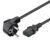 POWERTECH Καλώδιο τροφοδοσίας 3x 1mm² CAB-P014, μαύρο, 1.5m