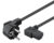 POWERTECH καλώδιο τροφοδοσίας για Η/Υ CAB-P015, 90°, 3 Pin, 1.5m, μαύρο