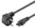 POWERTECH καλώδιο τροφοδοσίας CAB-P027, CCA, 3x 0.75mm, 1.5m, μαύρο