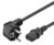 POWERTECH καλώδιο τροφοδοσίας CAB-P028, 3x 0.50mm, 1.5m, μαύρο, 10τμχ