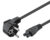 POWERTECH καλώδιο τροφοδοσίας CAB-P029, 3x 0.50mm, 1.5m, μαύρο, 10τμχ