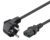 POWERTECH καλώδιο τροφοδοσίας CAB-P044, 3x 1.00mm², copper, 1.5m, μαύρο