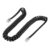 POWERTECH καλώδιο τηλεφώνου RJ10 4P4C CAB-T015, Spiral, 5m, μαύρο