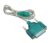 POWERTECH καλώδιο USB 2.0 σε RS232 25pin (F), copper, 1.5m
