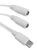 POWERTECH καλώδιο USB-C σε 2x 3.5mm CAB-UC055, 0.20m, λευκό