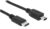 POWERTECH καλώδιο USB-C σε USB Mini CAB-UC079, 1.5m, μαύρο