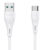 CELEBRAT καλώδιο USB-C σε USB CB-18T, 3A, 480Mbps, 1m, λευκό