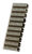 POWERTECH Clip αρίθμησης καλωδίου Νο 1, Brown, 10τεμ.